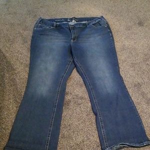 Slim Boot Cut Blinged out Jeans
